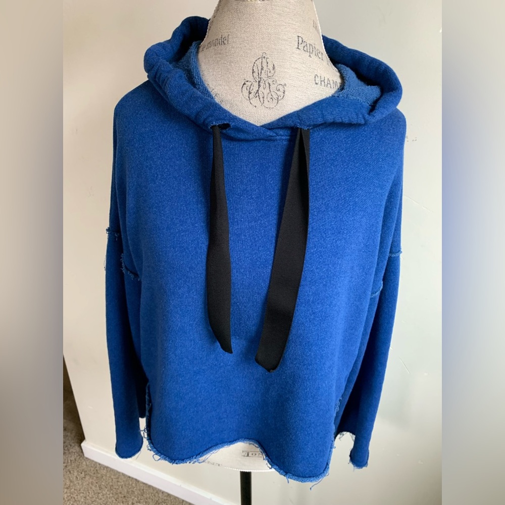 Alala Royal Blue Hoodie with Black Drawstrings